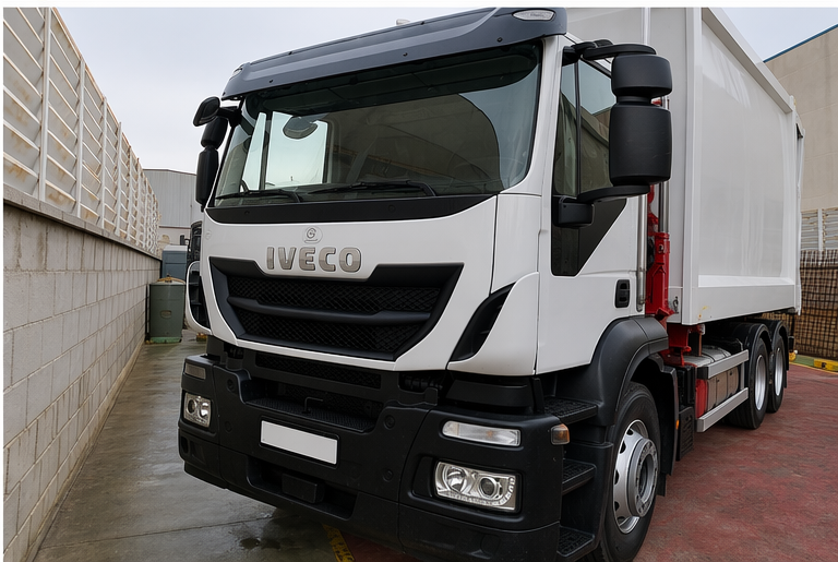 CAMION RECOLECTOR CARGA LATERAL OMB