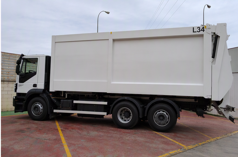 CAMION RECOLECTOR CARGA LATERAL OMB